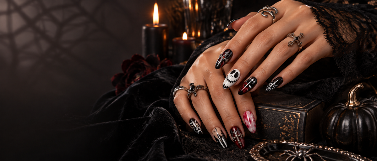 Press-on nails artesanales Bordi Beauty